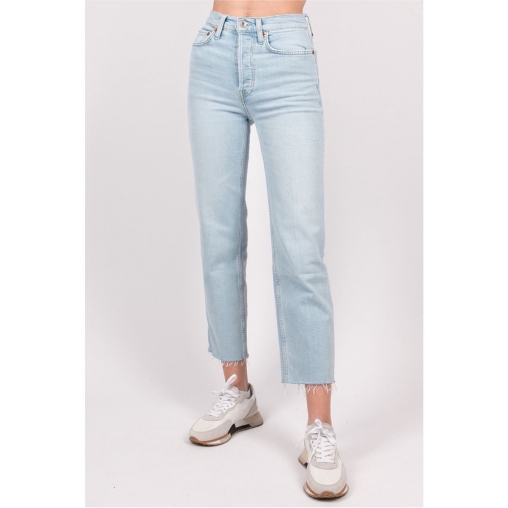 RE/DONE Ultra High Rise Comfort Stretch Stovepipe Jeans